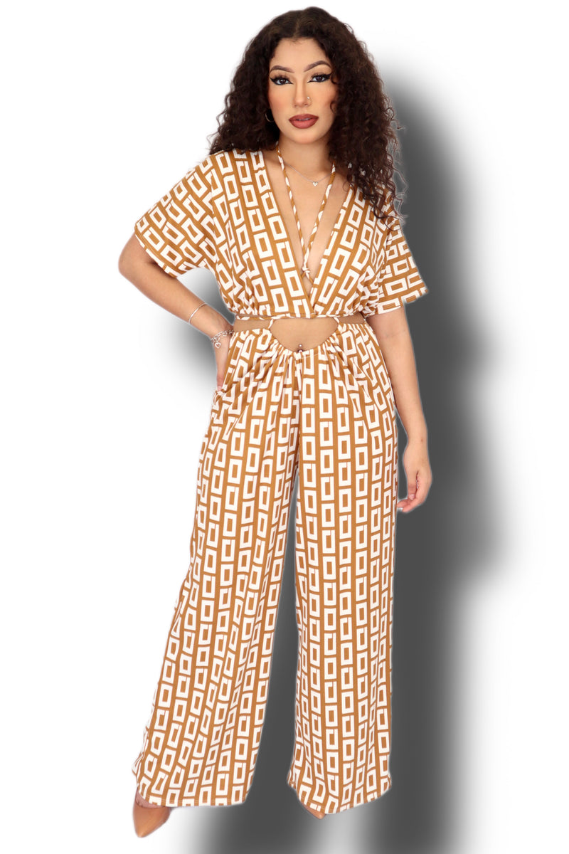 Vacay Jumpsuit set – Into the Decade