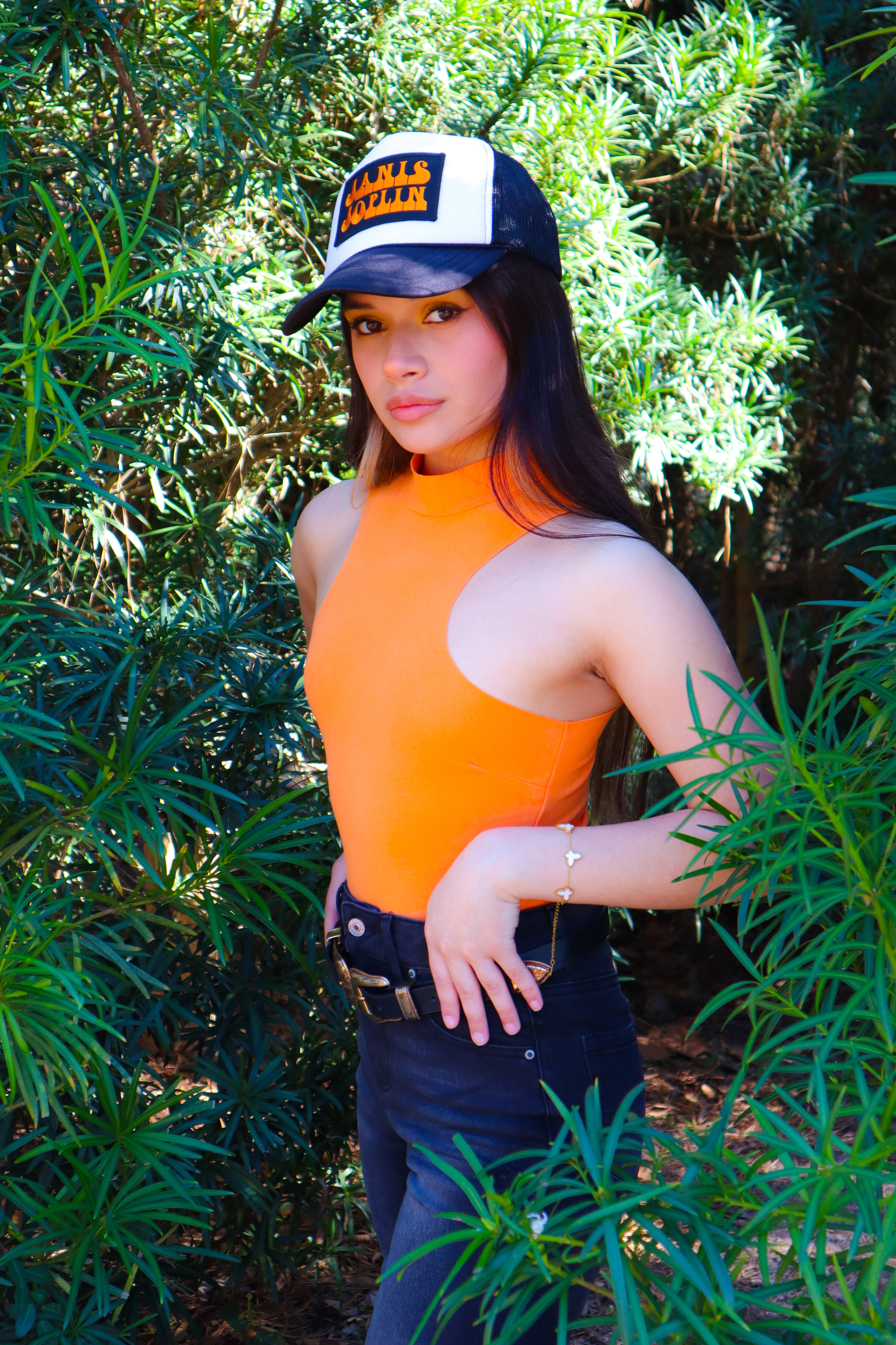 Orange Creamsicle Bodysuit
