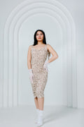 Vestido midi Cappuccino Please