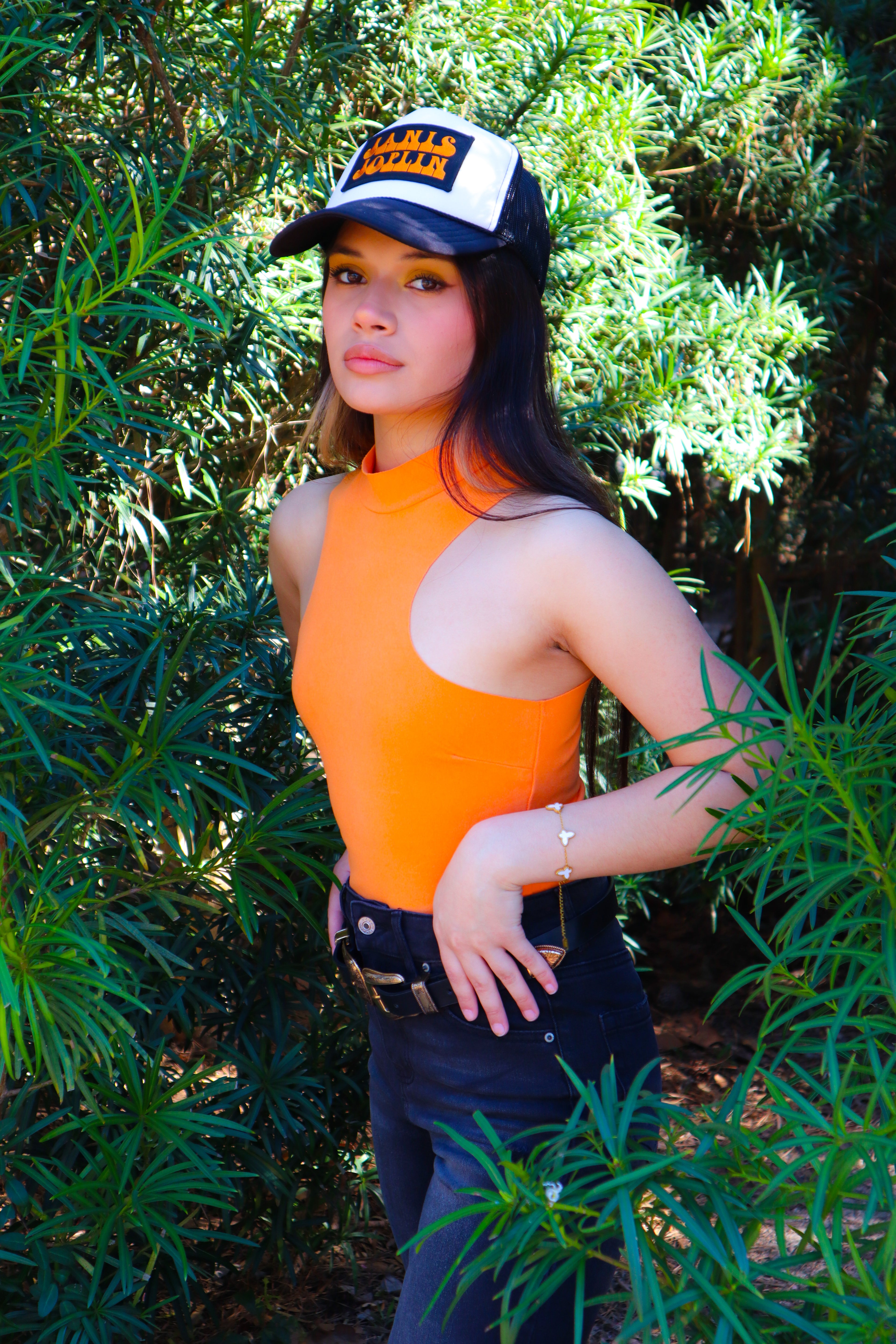 Orange Creamsicle Bodysuit