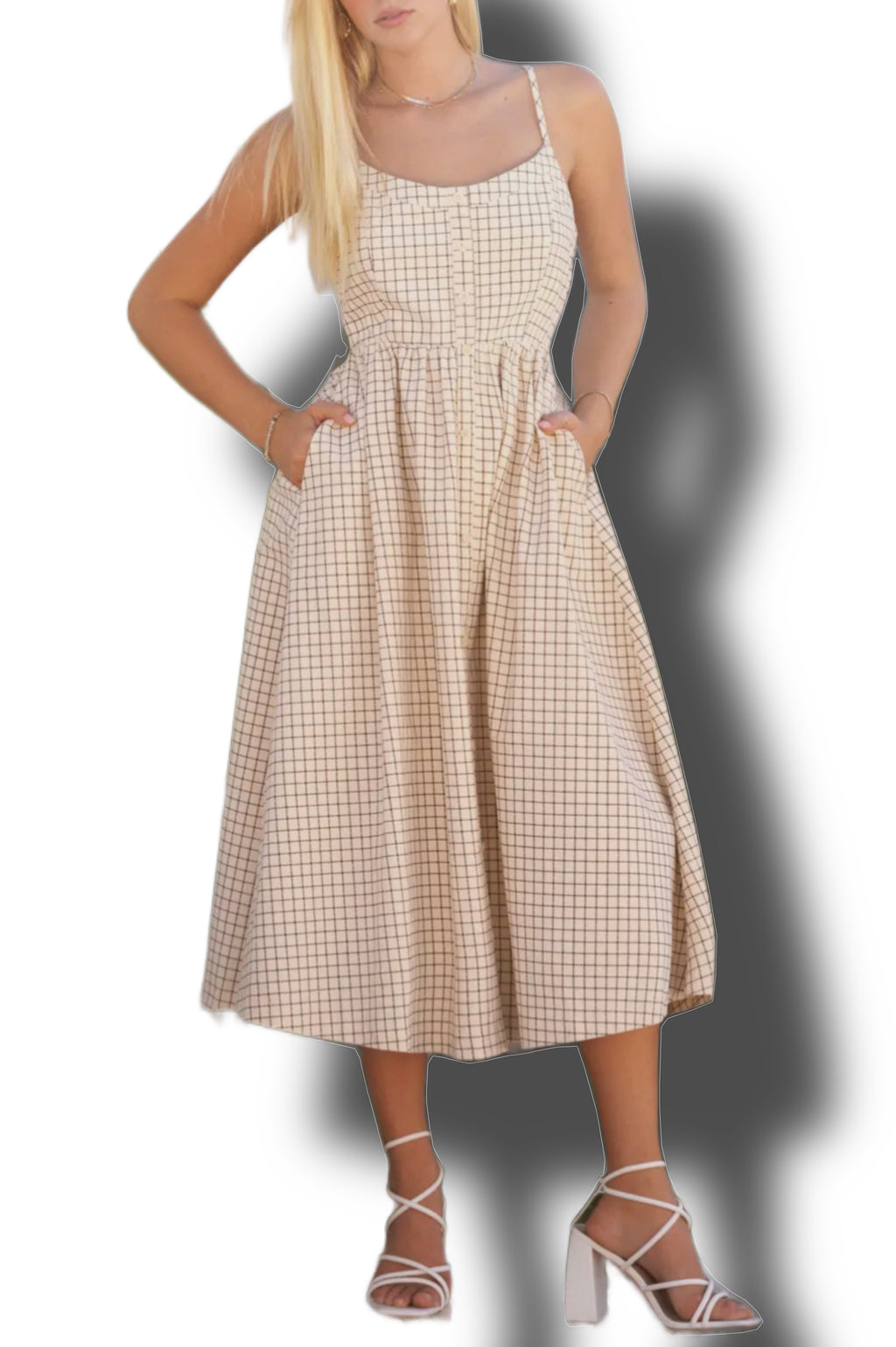 Vestido midi Soft Life