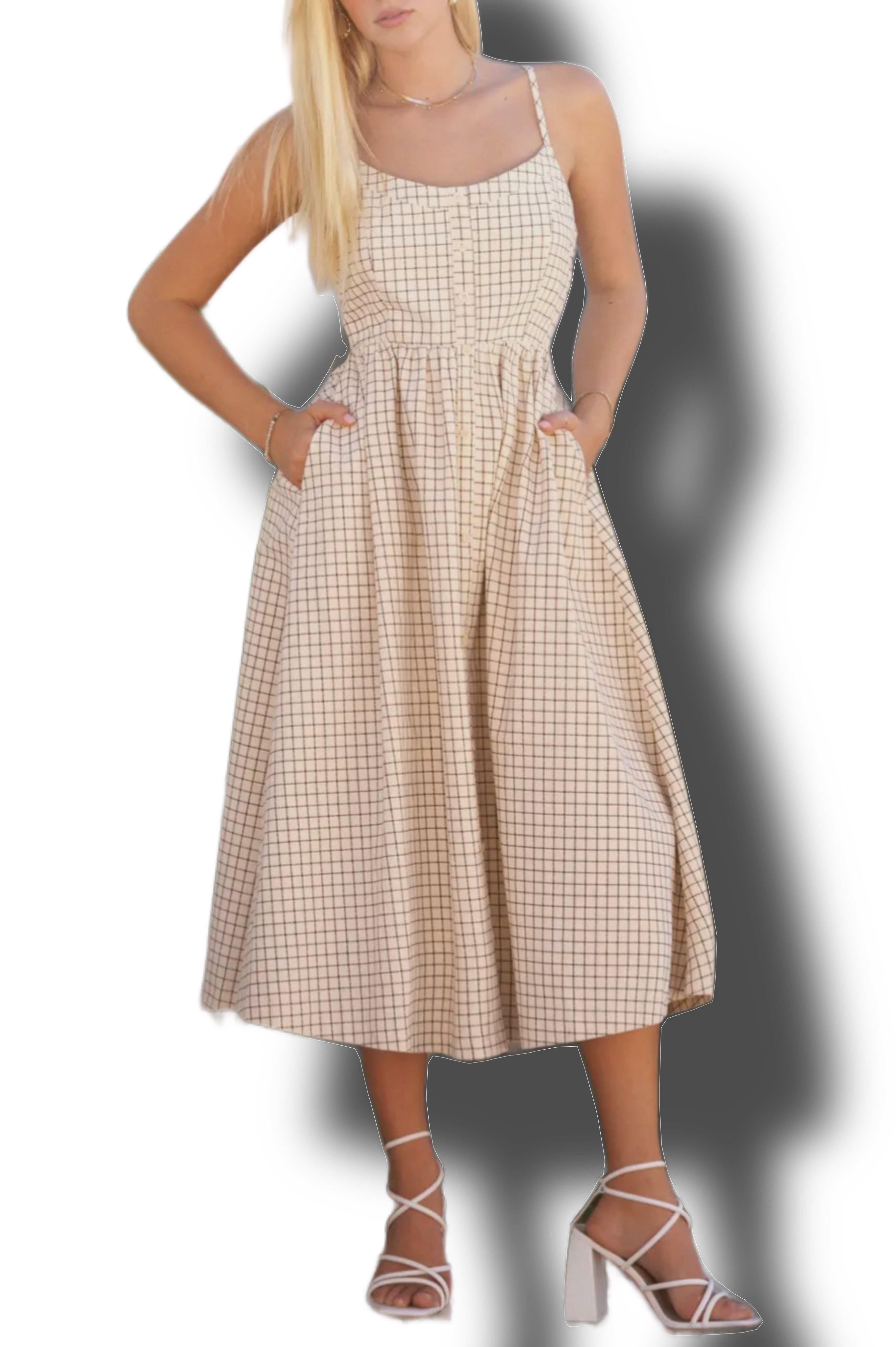Vestido midi Soft Life