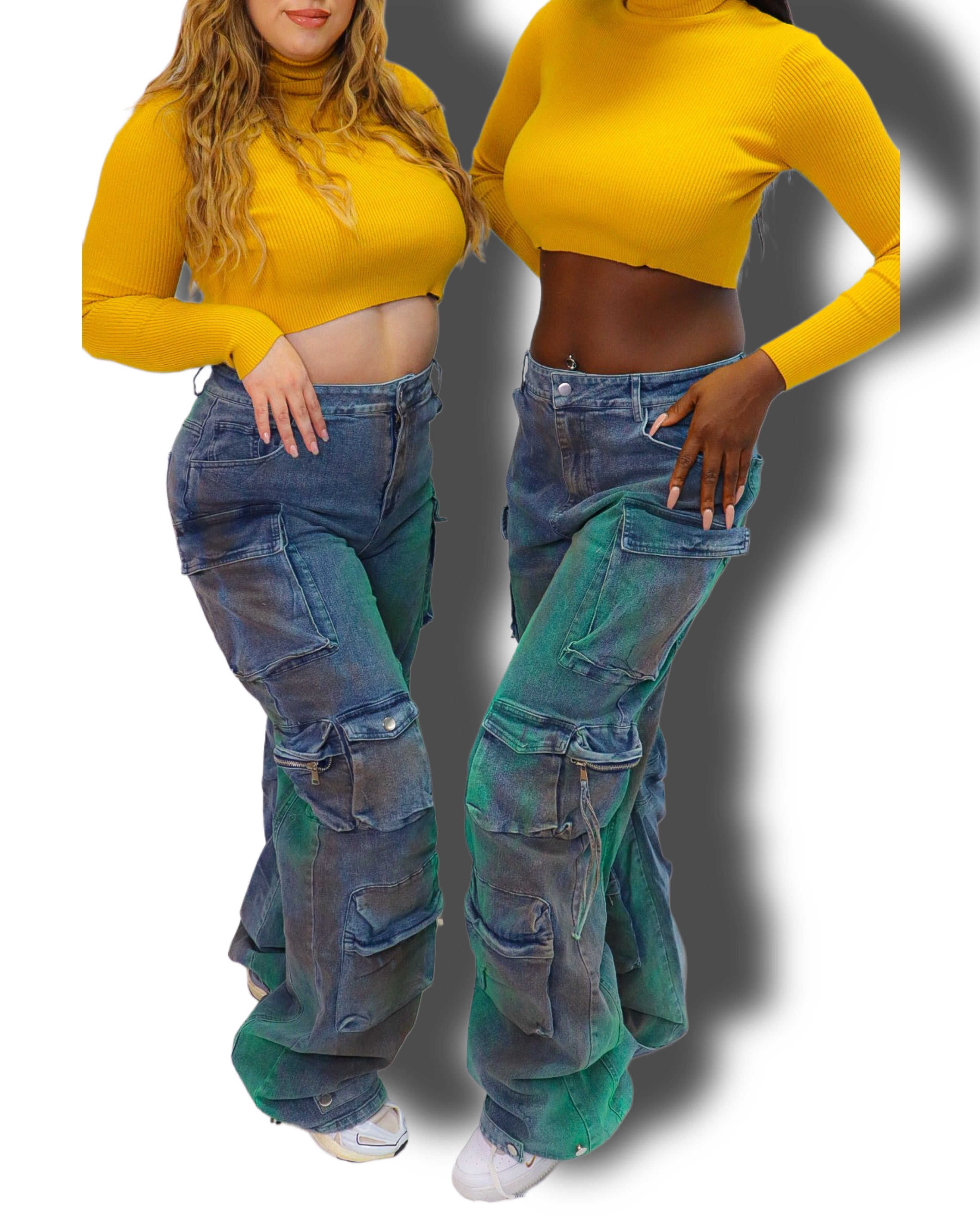 Main Character Denim Cargos