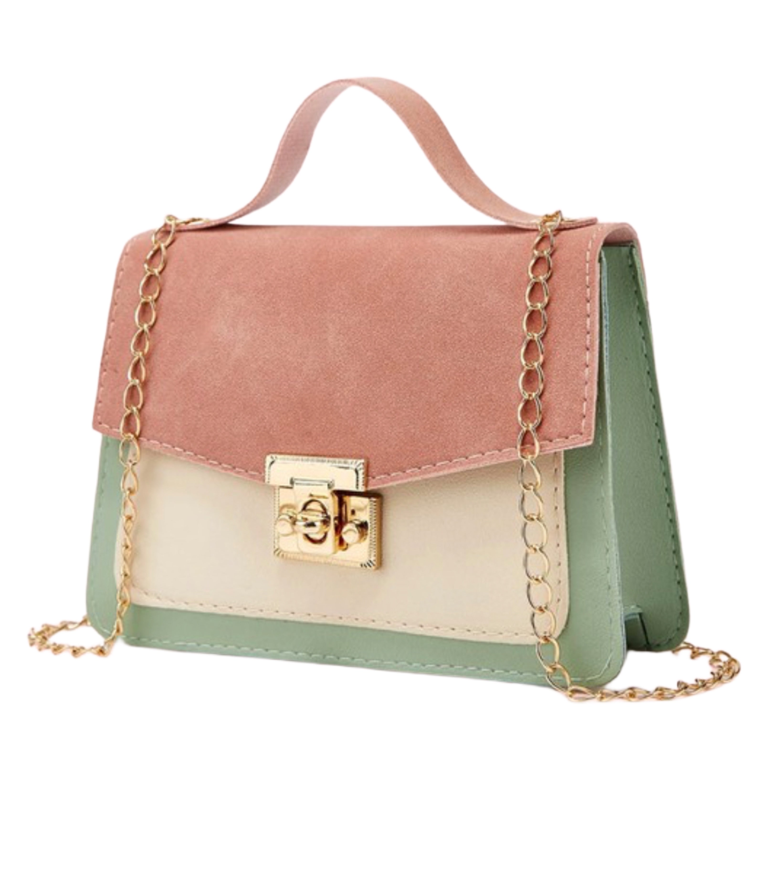 Color block Crossbody Bag